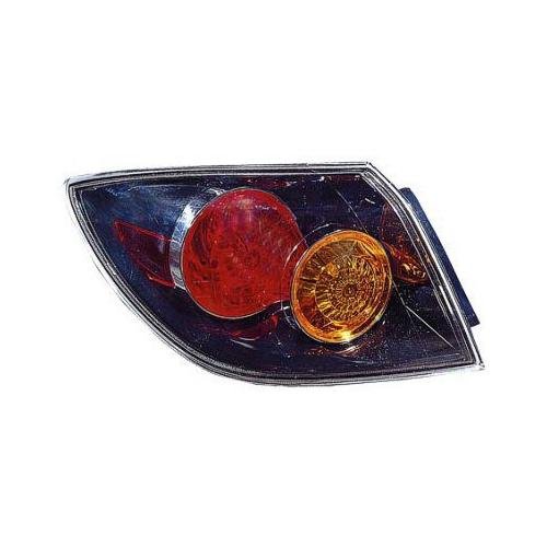 Rear Left Tail Lamp Lens and Housing Hatchback without LED
