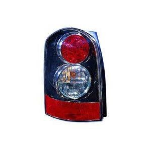 Rear Left Tail Lamp Lens and Housing without all Red Lens with Rocker Moldings