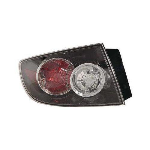 Rear Left Tail Lamp Lens and Housing Non LED Type Sedan