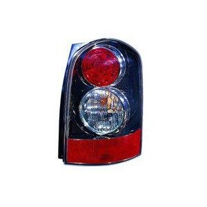 Rear Right Tail Lamp Lens and Housing without all Red Lens with Rocker Moldings