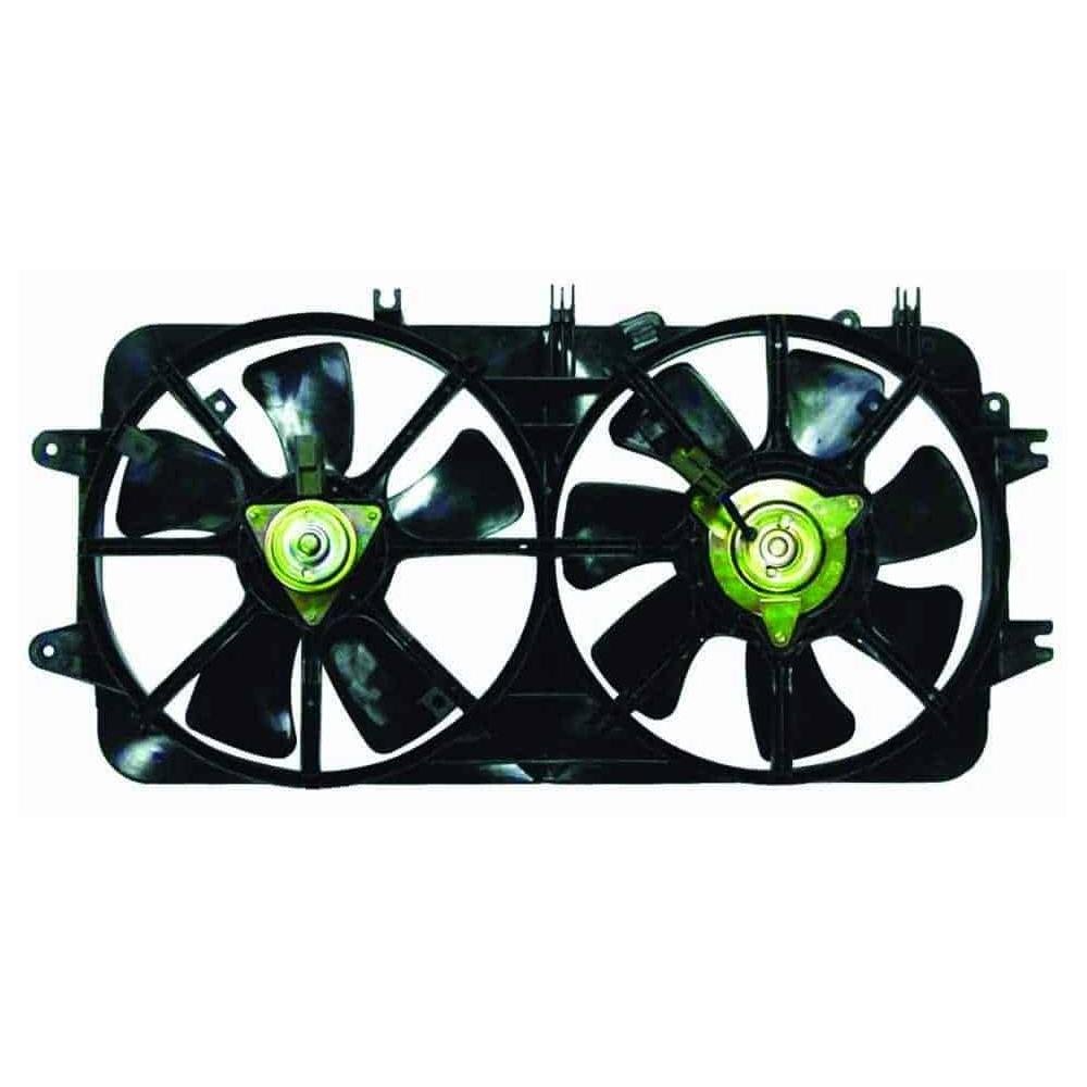 Front Radiator Cooling Dual Fan Assembly 2.0L Engine with A/C
