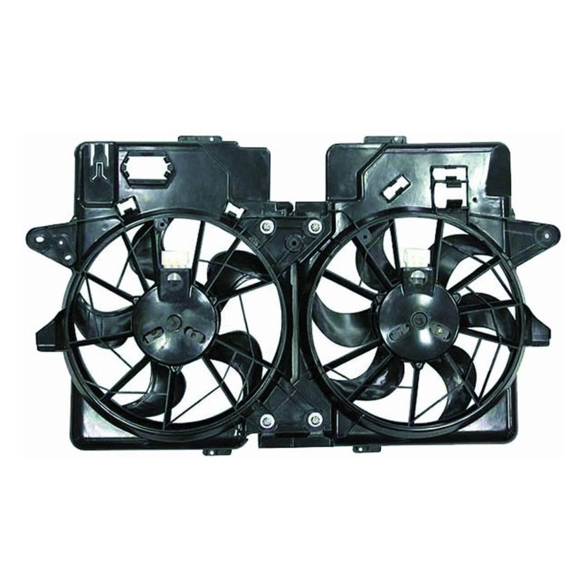 Front Radiator Cooling Dual Fan Assembly 2.0L Engine