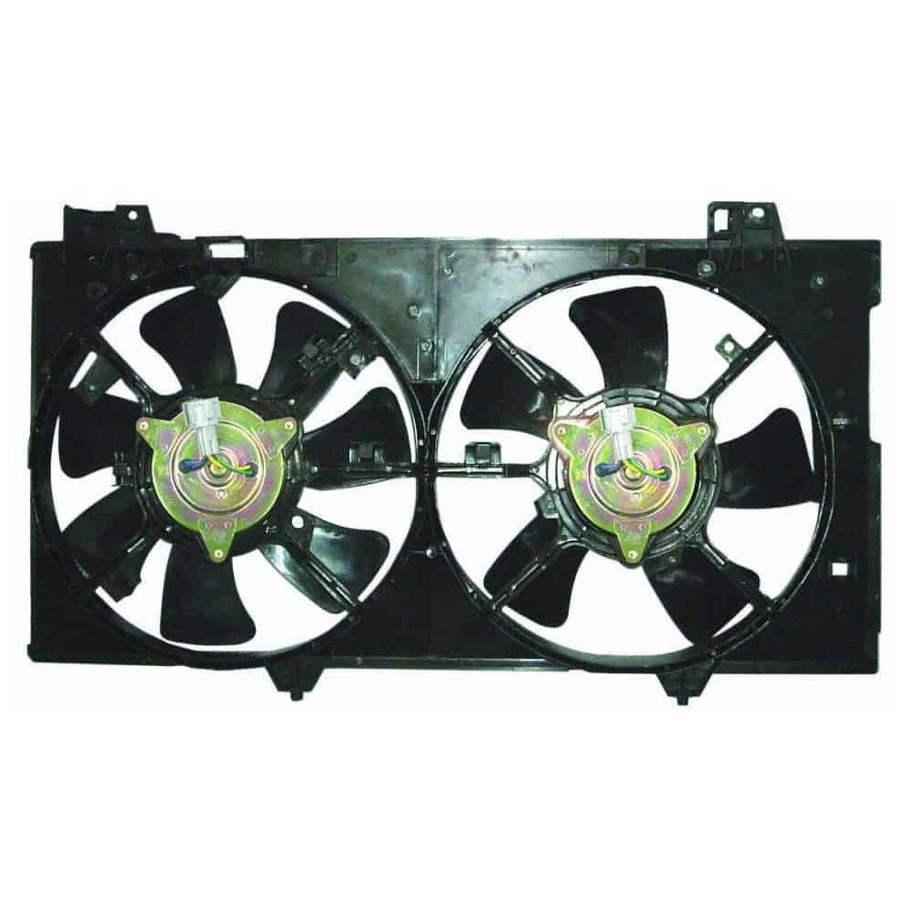 Front Radiator Cooling Dual Fan Assembly 2.3L without Turbo