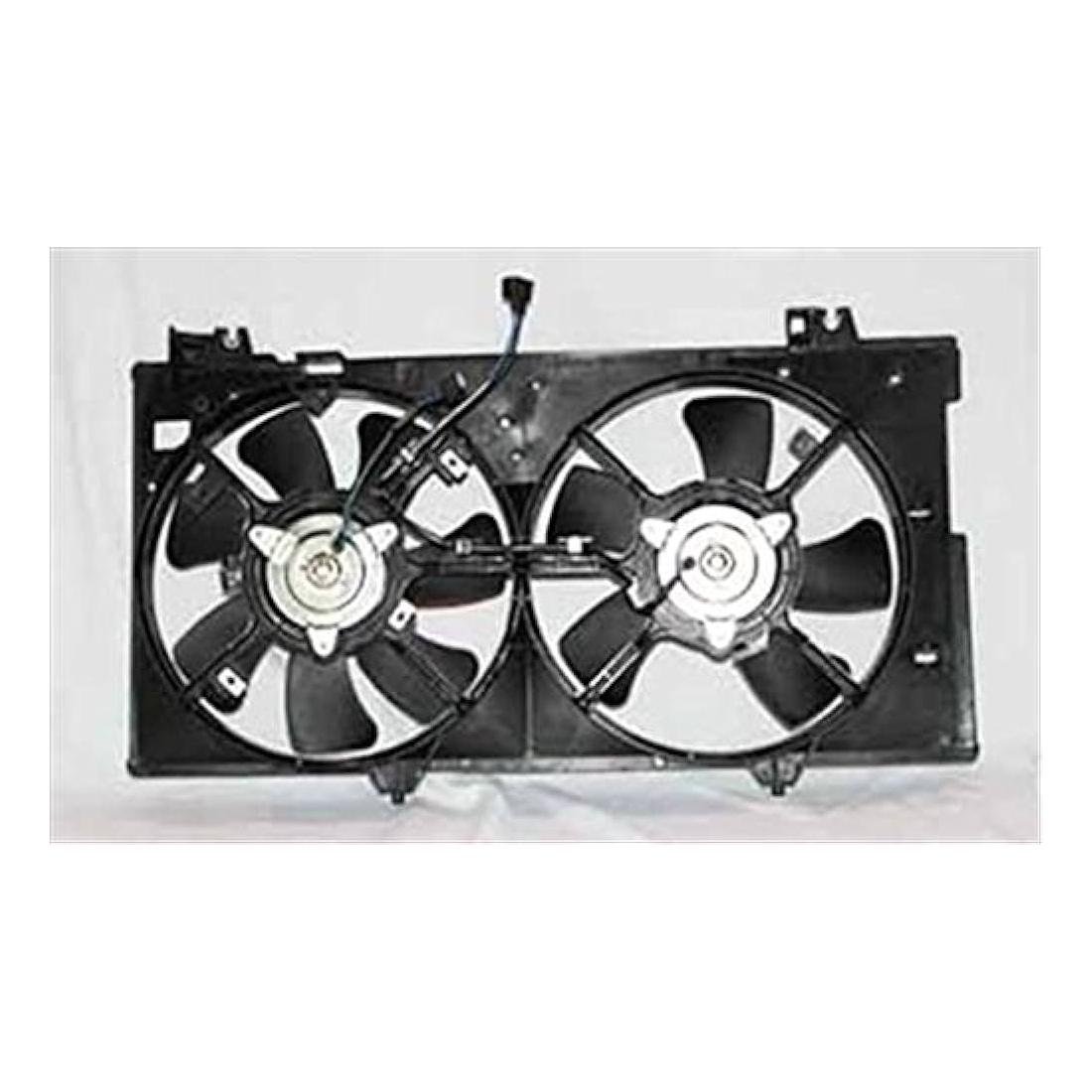 Front Radiator Cooling Dual Fan Assembly 3.0L Engine with Control Unit