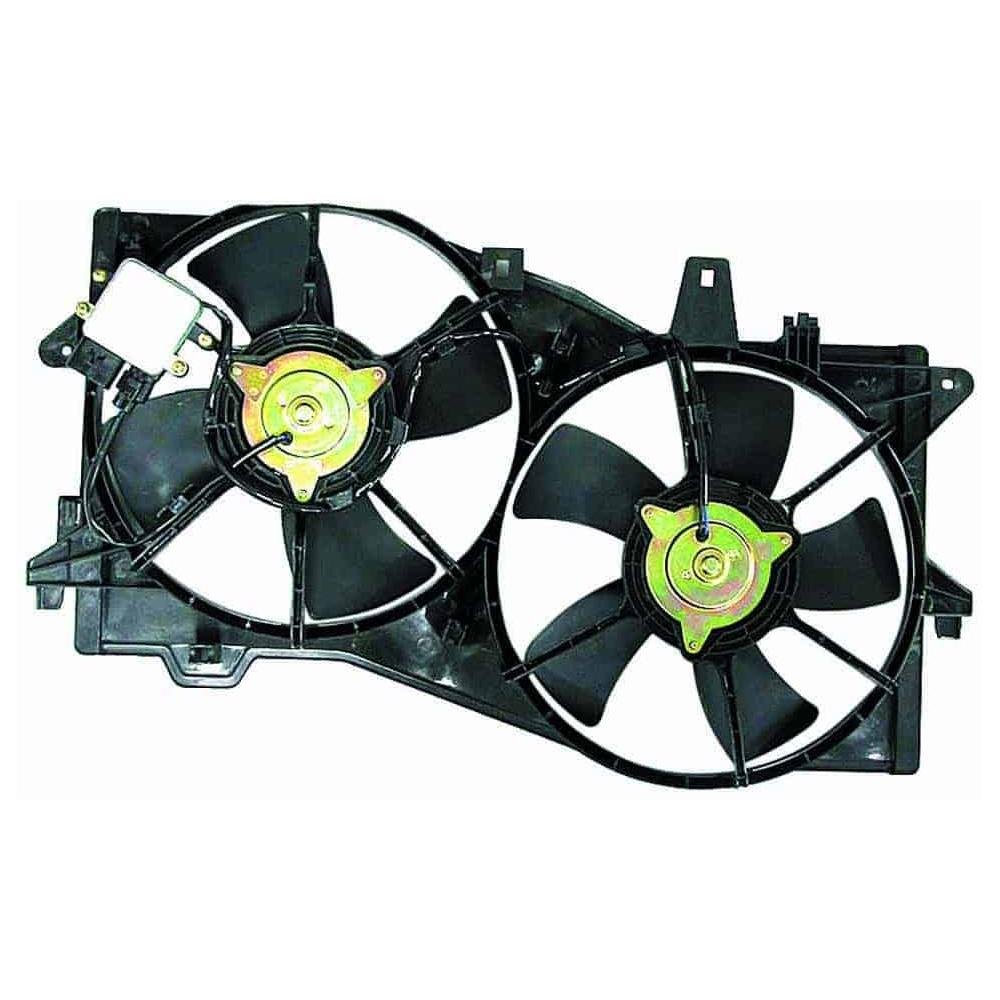 Front Radiator Cooling Dual Fan Assembly with Towing Package 3.0L to 09/05