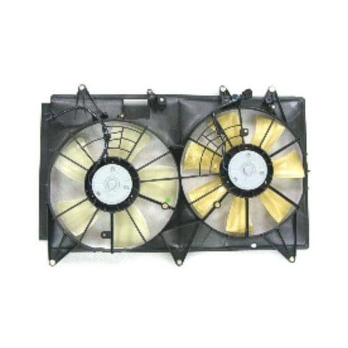 Front Radiator Cooling Dual Fan Assembly without Control Unit 2.3L