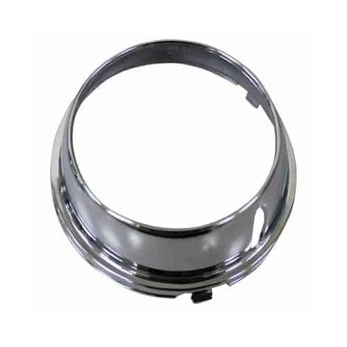Front Left Bumper Insert W204 Fog Lamp Bezel Chrome