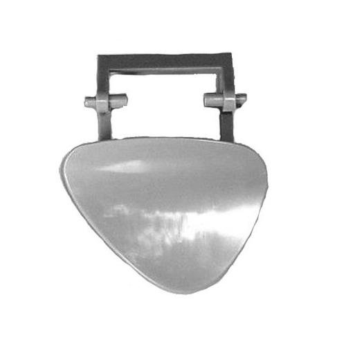 Front Right Bumper Insert w/Headlamp Washer Gray