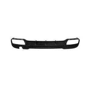 Rear Bumper Valance Panel W212 Matte Black