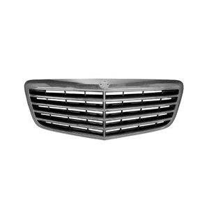 Front Grille W211 Sedan w/o Proximity Cruise Control Black Code 040