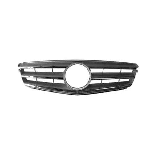 Front Grille W204 w/o Amg w/Sport Pkg