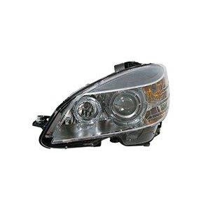 Front Left HeadLamp Composite W204 Xenon w/o Curve Lighting