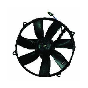 Front Radiator Cooling Fan Auxillary Fan & Motor w/o Shroud Fits Right & Left 4Dr Sedan