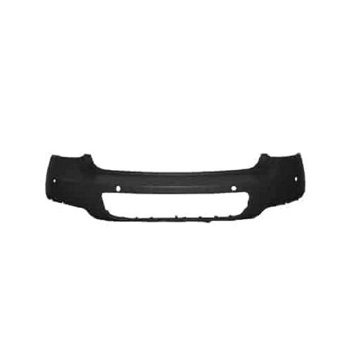 Rear Bumper Cover Fits Base Models Without Chrome Trim With Park Assist Holes Primed Ptm -CAPA Certified