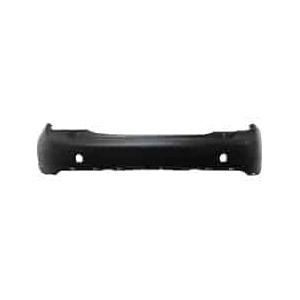 Rear Bumper Cover Fits Four Door HardTop and HatchBack Models Without Park Assist Sensor Holes Primed PTM -CAPA Certified