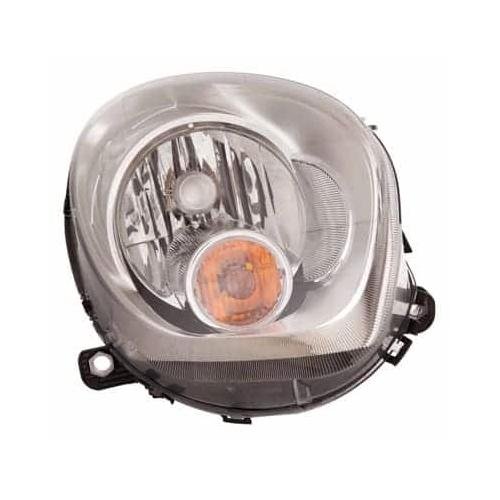 Front Left HeadLamp Composite Halogen Assembly with White Indicator