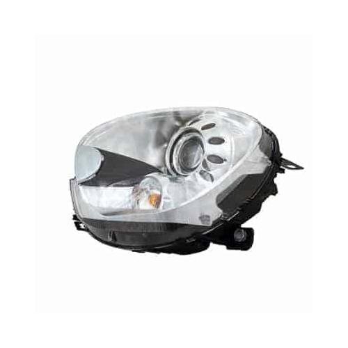 Front Left HeadLamp Composite HID Lens and Housing with Chrome Bezel without Adaptive Lights