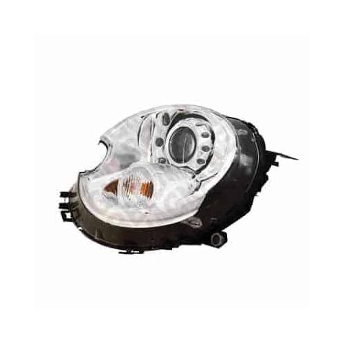 Front Right HeadLamp Composite HID Lens and Housing without Black with White Signal Lamp