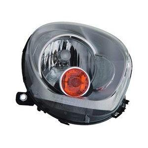Front Right HeadLamp Composite Halogen Assembly with Yellow Indicator
