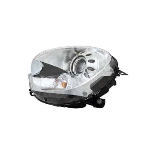 Front Right HeadLamp Composite HID Lens and Housing with Chrome Bezel without Adaptive Lights