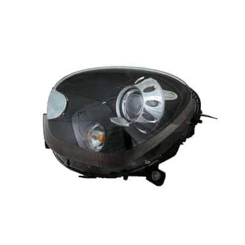 Front Right HeadLamp Composite HID Lens and Housing with Black Bezel without Adaptive Lights