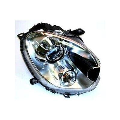 Front Right HeadLamp Composite BI-Xenon Lens and Housing with Adaptive Lamps with Chrome Trim
