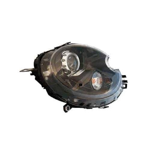 Front Right HeadLamp Composite HID Lens and Housing with Black Bezel with White Signal Lamp for Convertible Models