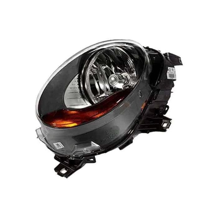 Front Left HeadLamp Composite Halogen Lens and Housing fits Hatchback and Sedan Models with a Hardtop with Yellow Indicator without LOGO