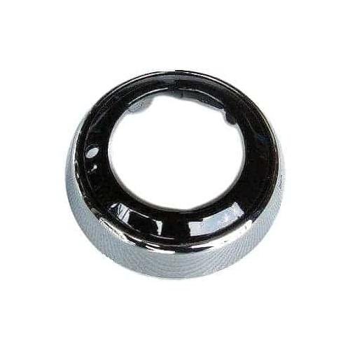 Front Left Bumper Fog Light Bezel Chrome Ring With Glossy Black Except Sport Models