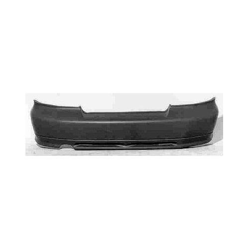 Rear Bumper Cover Primed PTM -CAPA Certified