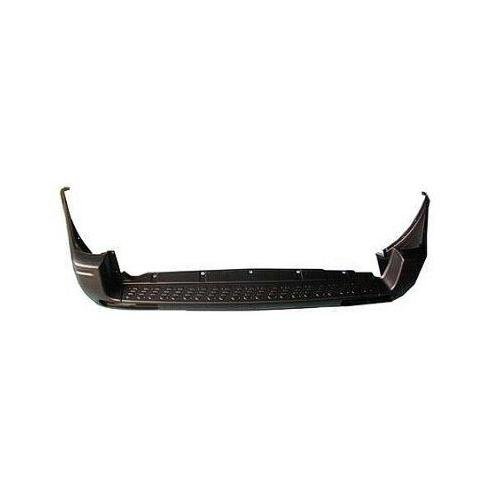 Rear Bumper Cover Primed PTM With Textured Top Pad and Lower Center Area For Use Without Sport