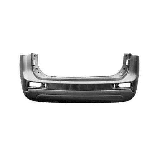Rear Bumper Cover Without Sport Package Without Wheel Lip Molding Holes Primed PTM With Lower Textured Area