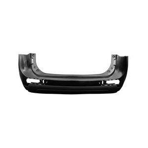 Rear Bumper Cover Except Sport Package With Wheel Lip Molding Holes Primed PTM With Lower Textured Area