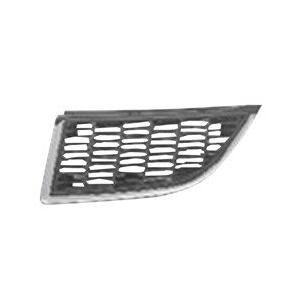 Front Left Grille Chrome and Silver Gray