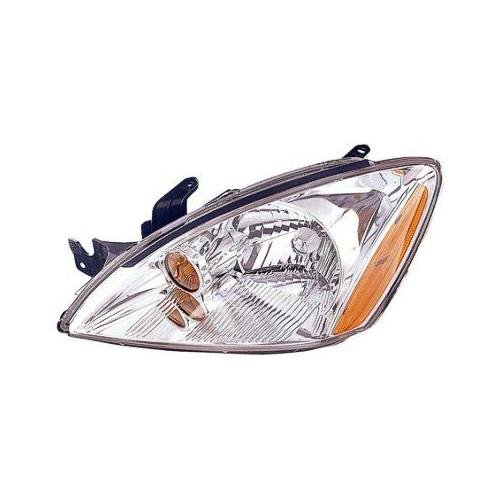 Front Left HeadLamp Composite Assembly With Chrome Bezel Without ABS Except Ralliart and Evolution Models