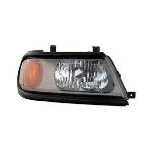 Front Right HeadLamp Composite Assembly With Flat Black Bezel