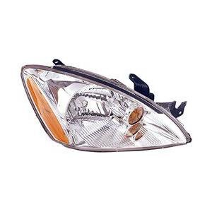 Front Right HeadLamp Composite Assembly With Chrome Bezel Without ABS Except Ralliart and Evolution Models