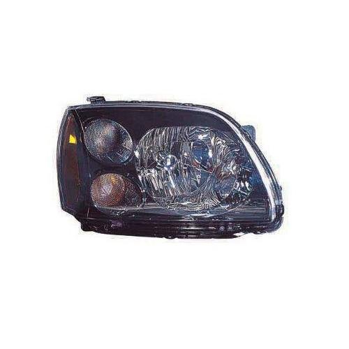 Front Right HeadLamp Composite Assembly With Dark Bezel for GTS/V6 Sport Models