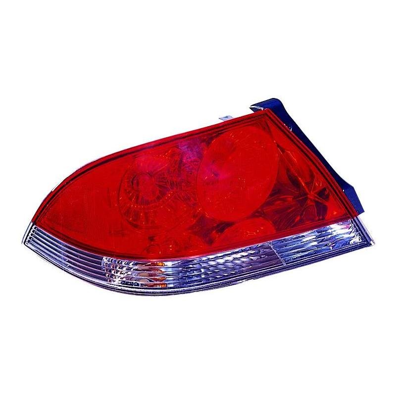 Rear Left Tail Lamp Assembly ES/LS Sedan Clear and Red Lens
