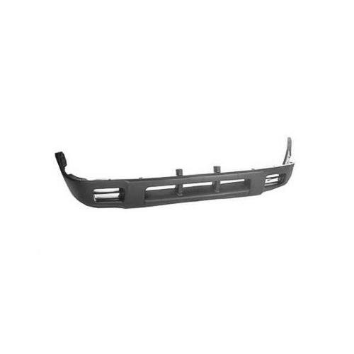 Front Bumper Valance Matte Black with Fog Holes -CAPA Certified