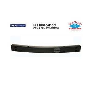 NI1106164DSC Rear Bumper Cover Rebar Reinforcement 2000-2006 Nissan Sentra 850385M030