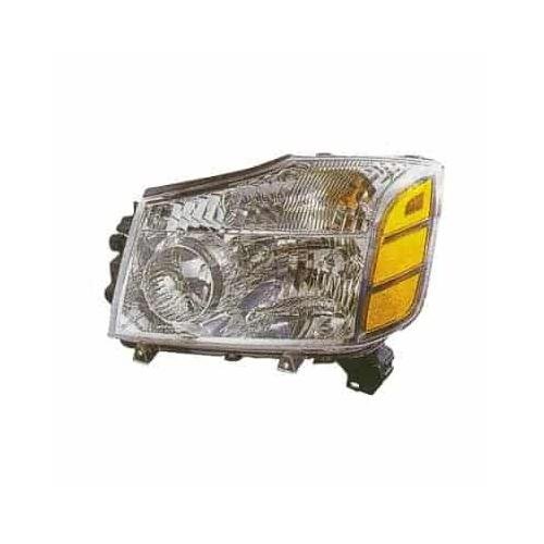 NI2502154C Front Composite Headlight Assembly 2005-2007 Nissan Armada 260607S026