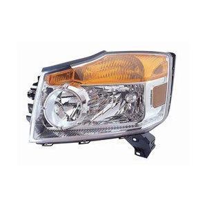 NI2502175 Front Composite Headlight Assembly 2008-2015 Nissan Armada 260609GA0B