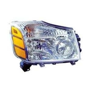 NI2503154C Front Composite Headlight Assembly 2005-2007 Nissan Armada 260107S026
