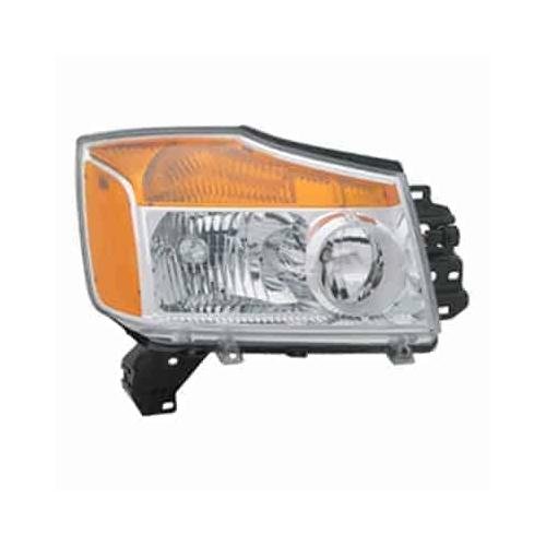 NI2503168C Front Composite Headlight Assembly 2008-2015 Nissan Titan 260109FF0A