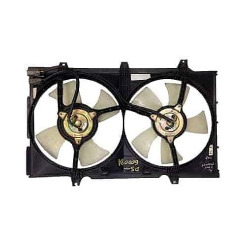 NI3115110 Engine Dual Fan Cooling Assembly 1989-1994 Nissan Maxima 2148196E10-