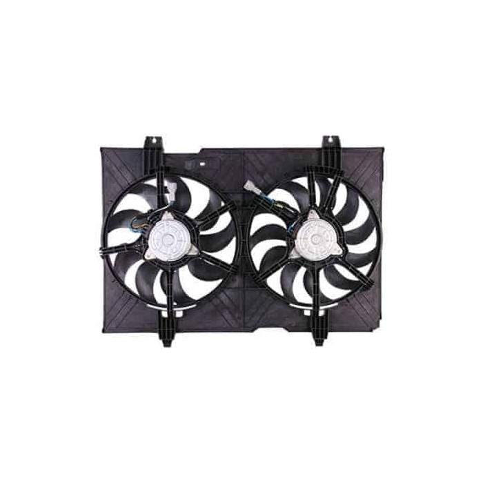 Front Engine Dual Cooling Fan Assembly