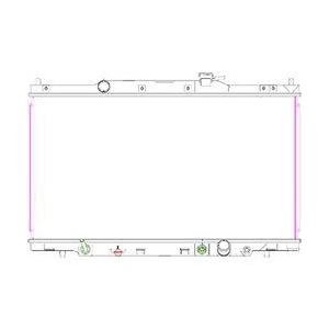 Radiator 2007-2011 Honda Element