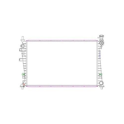 Radiator 2008-2011 Ford Focus