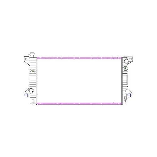 Front Radiator 4.6L 5.4L V8 Heavy Duty